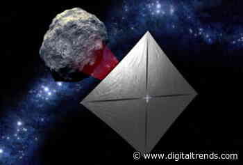 This tiny satellite will use a solar sail to investigate an asteroid