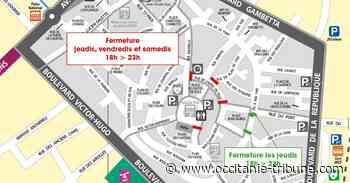 Frontignan - Un nouveau test de piétonisation en cœur de ville - OCCITANIE tribune