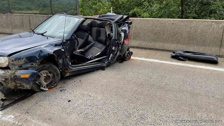 Three People Injured In Rollover Crash In Rostraver, Flown For Treatment By Medical Helicopter