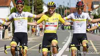 Tadej Pogacar claims back-to-back Tour de France titles