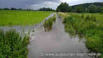 Warnung vor Starkregen und Überschwemmungen - vor allem für Gerlenhofen - Augsburger Allgemeine