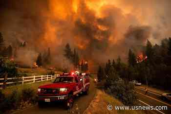 Huge Oregon Blaze Grows as Wildfires Burn Across Western US