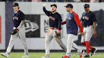Fan banned from Yankee Stadium, other 29 MLB ballparks after throwing ball at Red Sox's Alex Verdugo