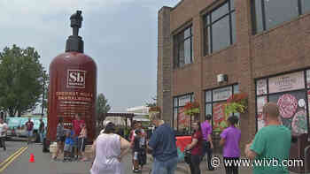 World's largest soap bottle makes a stop in Amherst