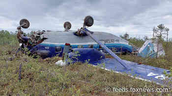 Small plane makes forced landing in Russia