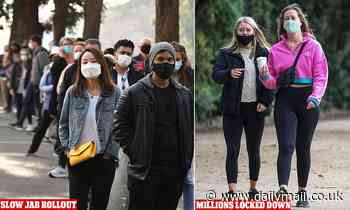 Scott Morrison's approval plummets over Covid-19 vaccine rollout as Sydney and Melbourne locked down - Daily Mail