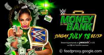 WWE Money in the Bank 2021: Start times, how to watch and NBC Peacock     - CNET