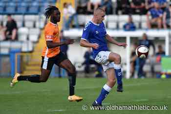 Sutton On Life With First Team - News - oldhamathletic.co.uk