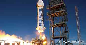 How to watch Bezos blast off on first crewed Blue Origin launch     - CNET