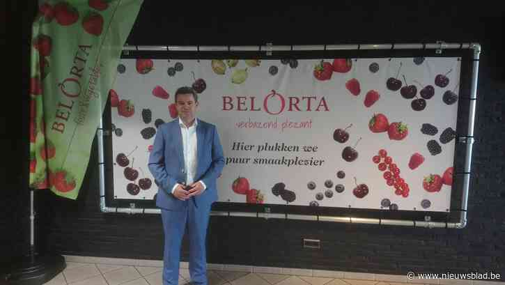 BelOrta en stad Borgloon bouwen ultramodern sorteercentrum voor fruittelers en wateropvangbekken voor landbouwers
