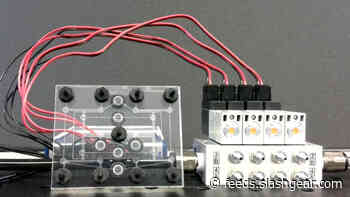 Engineers create pneumatic computer memory to control soft robots