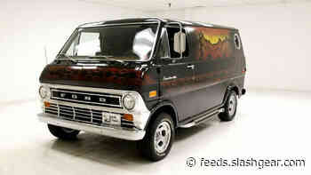 Shagtastic ’70s custom Ford Econoline hits auction