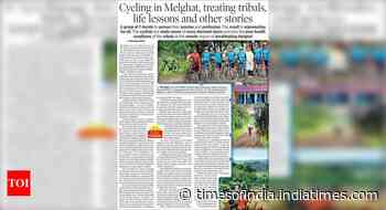 Cycling in Melghat, treating tribals, life lessons and other stories - Times of India