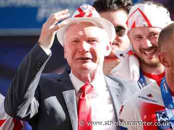 St Helens chairman Eamonn McManus enjoys cup final success - St Helens Reporter