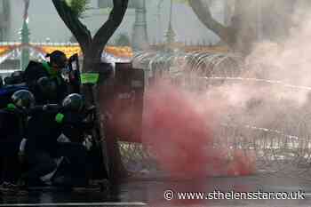 Thai police use tear gas against anti-government protesters - St Helens Star