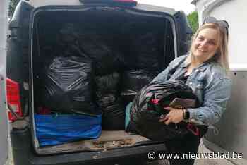 Charlotte start als eerste hulpactie voor watersnood (Nijlen) - Het Nieuwsblad