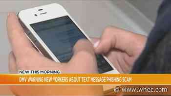 DMV warns of text message phishing scam
