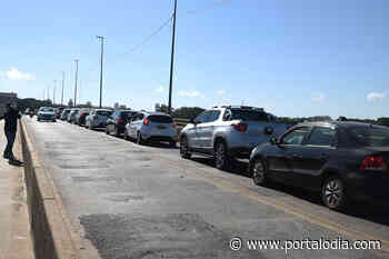 Interdição da Ponte Metálica causa congestionamento entre Timon e Teresina - Portal O Dia
