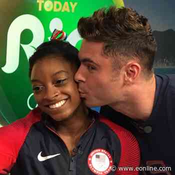 When Simone Biles Met Zac Efron--And More Viral Olympic Moments
