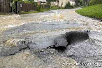 Unwetter richtet im Vogtland Schäden an - Freie Presse