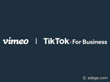 TikTok partners with Vimeo to help small businesses make content