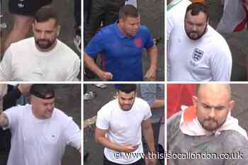 Police hunt England football thugs following final violence