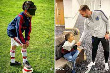 Grange Park Primary School pupil's England football dream