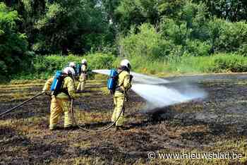 Twee natuurbranden op 300 meter afstand van mekaar