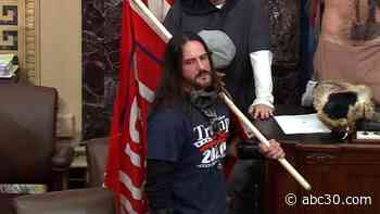 Capitol rioter who breached Senate faces 1st felony sentence