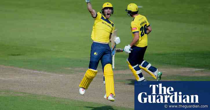 County cricket: Hampshire’s double delight in Championship and Blast