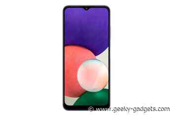 Samsung Galaxy A22 5G India price revealed - Geeky Gadgets