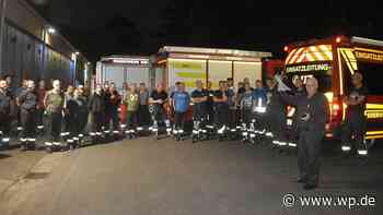 Flutgebiete: Siegen-Wittgensteiner Feuerwehr eilt zu Hilfe - Westfalenpost