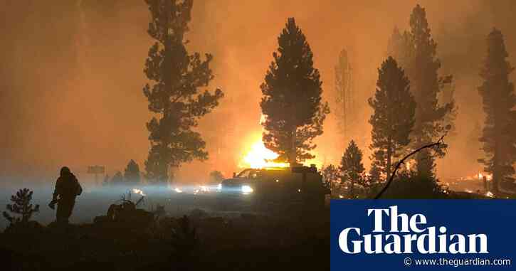 Huge Oregon blaze grows as wildfires burn across western US