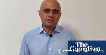 Sajid Javid posts message saying he has tested positive for Covid – video