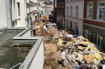 Fotostrecke: Fränkische Rettungskräfte helfen nach Todesflut in NRW  so groß ist die Zerstörung
