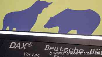 Börse: Tiefroter Dax - Dow verliert mehr als 800 Punkte