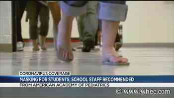 Top pediatrician group recommends masking in schools regardless of vaccination status
