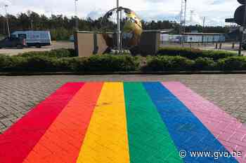 Regenboogvlaggen op straat (Dessel) - Gazet van Antwerpen Mobile - Gazet van Antwerpen