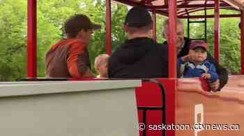 Saskatoon's Playland train gets chugging for the season
