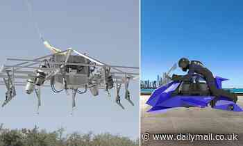 Flying motorcycle that costs $380,000 and can travel 300 mph completes first flight test