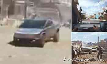 Elon Musk shares clip from Grand Theft Auto style computer game starring Tesla's Cybertruck