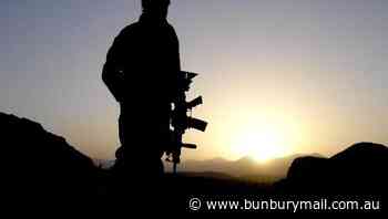 Afghan war veteran burns service medal - Bunbury Mail