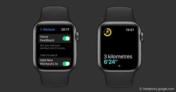 watchOS 8: Siri on Apple Watch can announce your progress during a workout