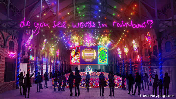 Covent Garden to be filled with neon art next month