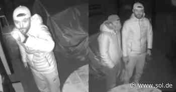 Neunkirchen: Saar-Polizei sucht diese Unbekannten - versuchter Einbruch - sol.de