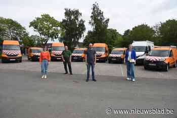 Elf groene voertuigen op gas voor technische diensten<BR />