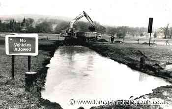 When Blackburn's new running track became a swimming pool
