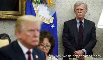 John Bolton touts polls showing Donald Trump's base is shrinking - Washington Times
