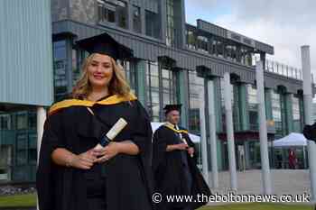 Hats off as students celebrate their university graduation - The Bolton News
