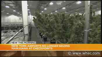 Report: NY airports to no longer seize 'low level' amounts of marijuana